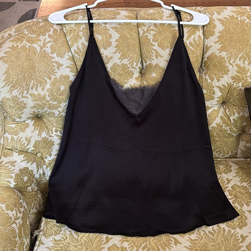 Free People black slip on top